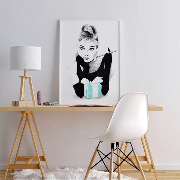 SET 3 Audrey Hepburn Breakfast at Tiffany’s print picture wall art Office decor - Picture 4 of 9